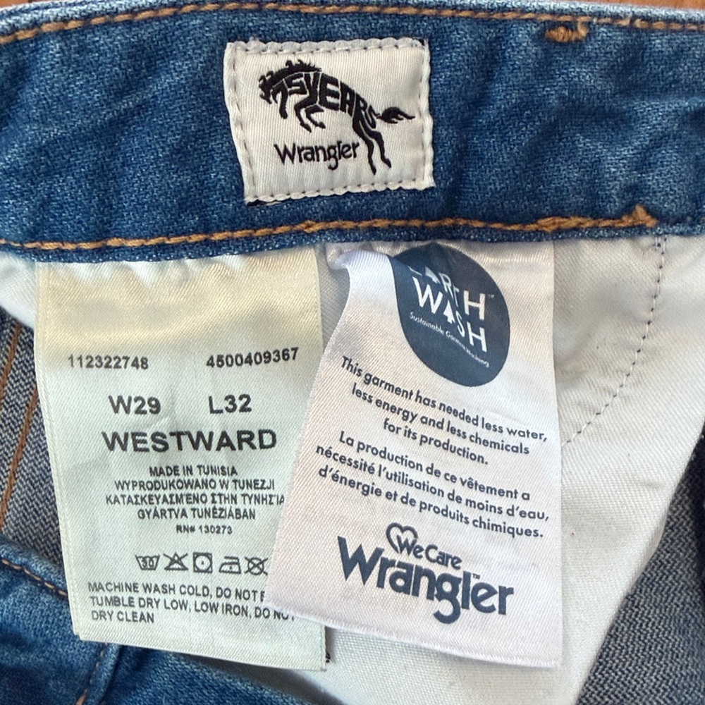 Wrangler Paisley Print Westward high rise Bootcut jean 29x32 - Picture 10 of 14